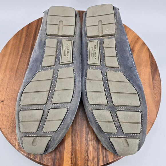 Cole Haan Loafers Men\'s 11.5 M Blue Gray Leather Wyatt Bit Casual Driving Shoes main image 6
